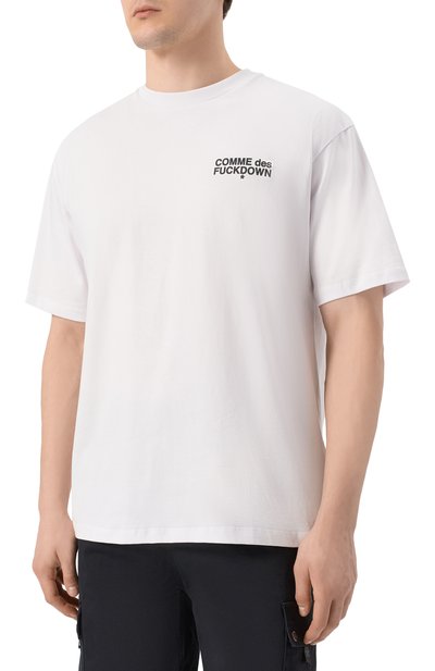 Хлопковая футболка COMME DES FUCKDOWN, арт. CFABM01506, фото 3