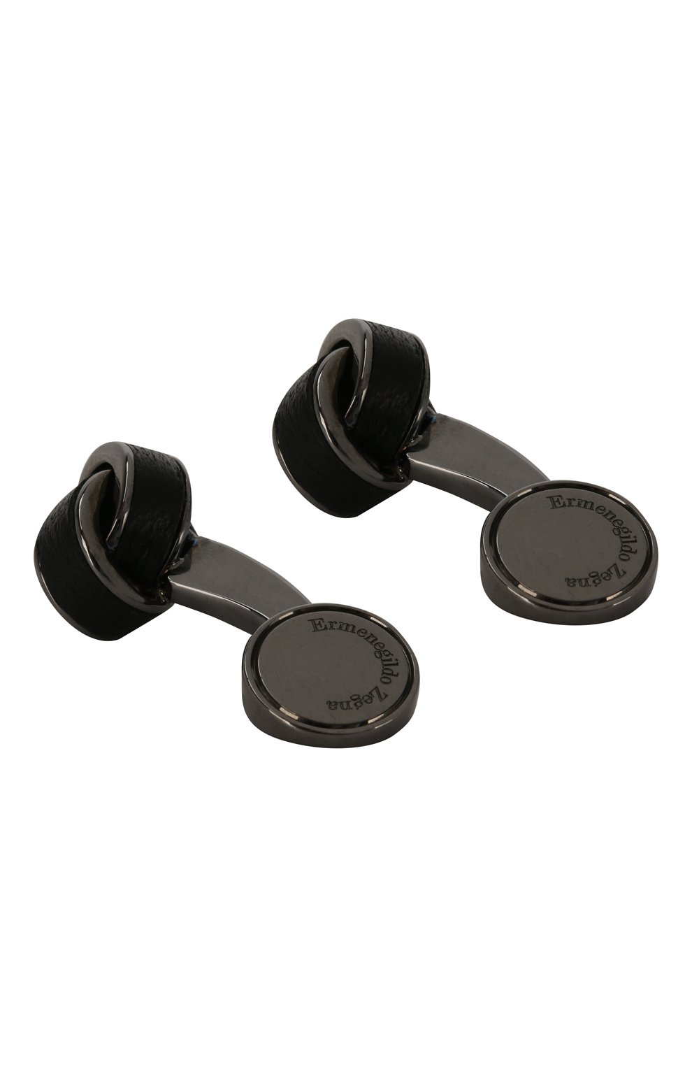 Запонки с кожаной отделкой ZEGNA, арт. ZCL0849, фото 1