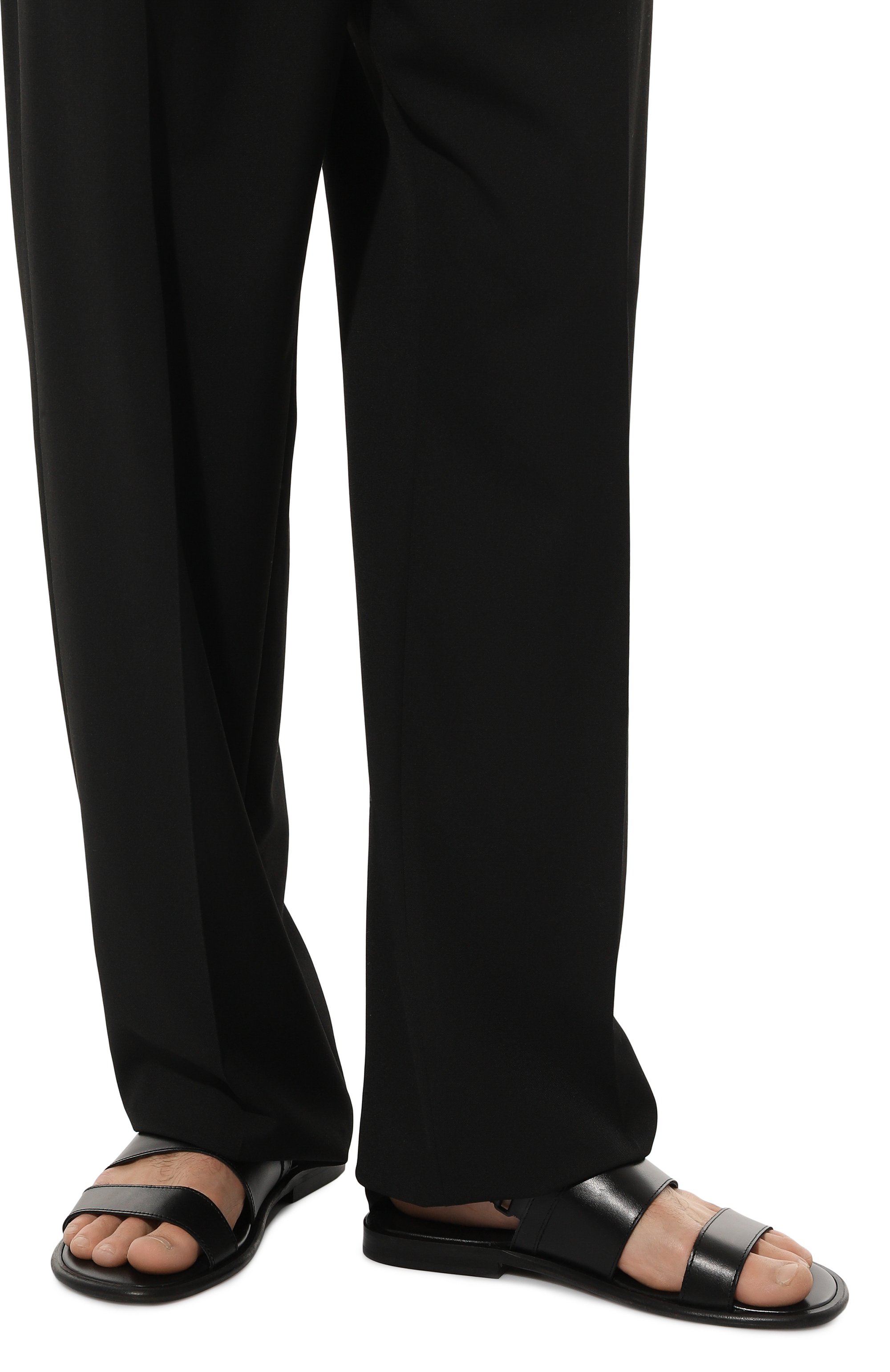 Кожаные сандалии KITON, арт. USSA038N00984, фото 3