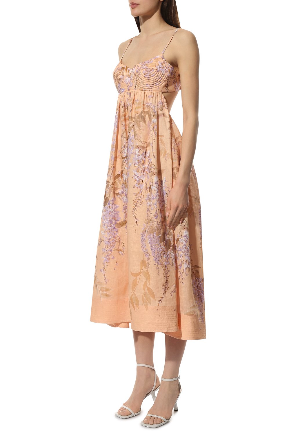 Льняное платье ZIMMERMANN, арт. 2391DR0S, фото 3