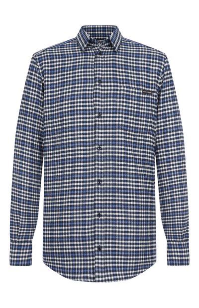 Мужская хлопковая рубашка DOLCE & GABBANA, арт. G5JZ9T/FQ5MZ