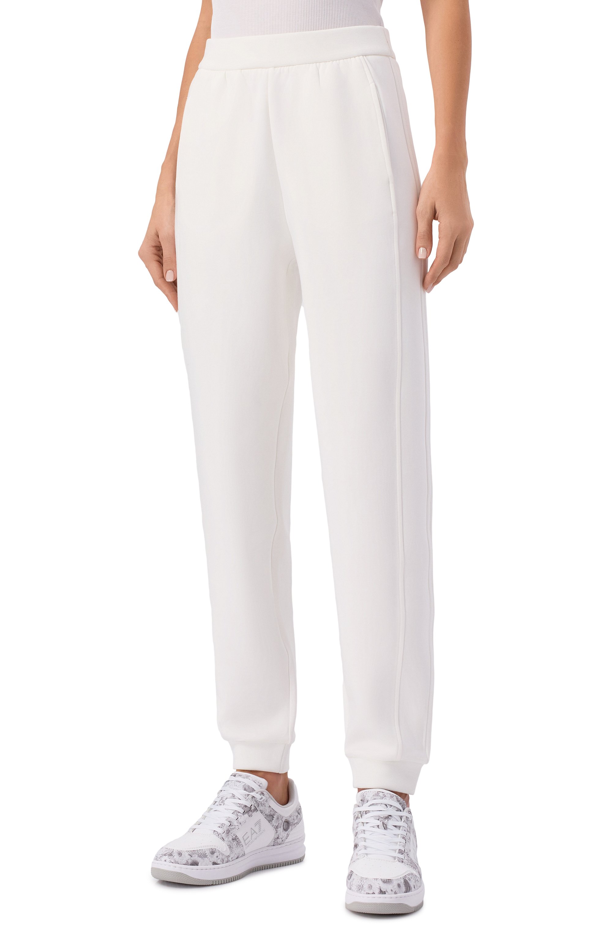 Хлопковые джоггеры EMPORIO ARMANI, арт. EW001360/AF10002, фото 3