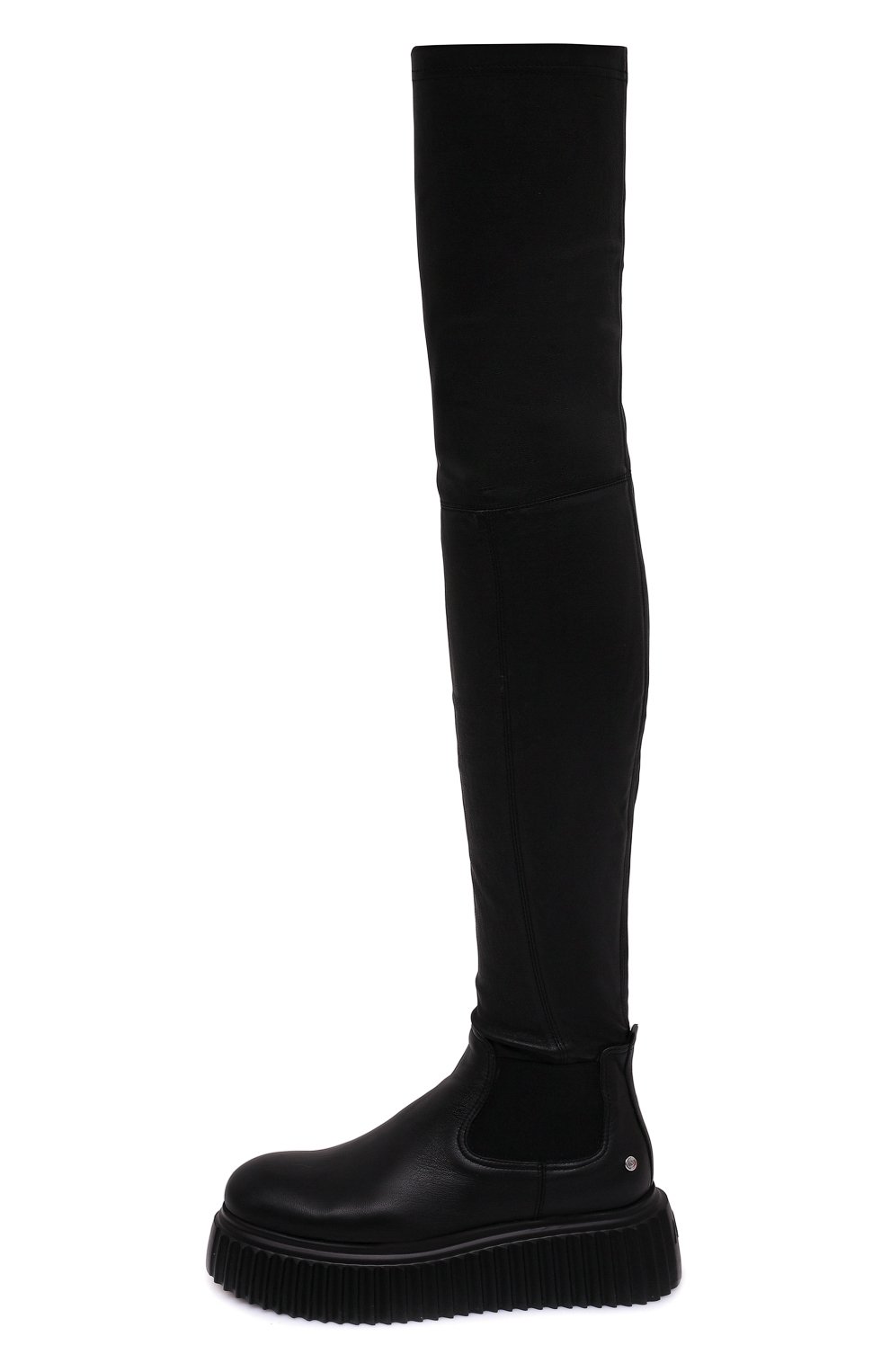 Кожаные ботфорты AGL, арт. D751506PGK06891013, фото 3