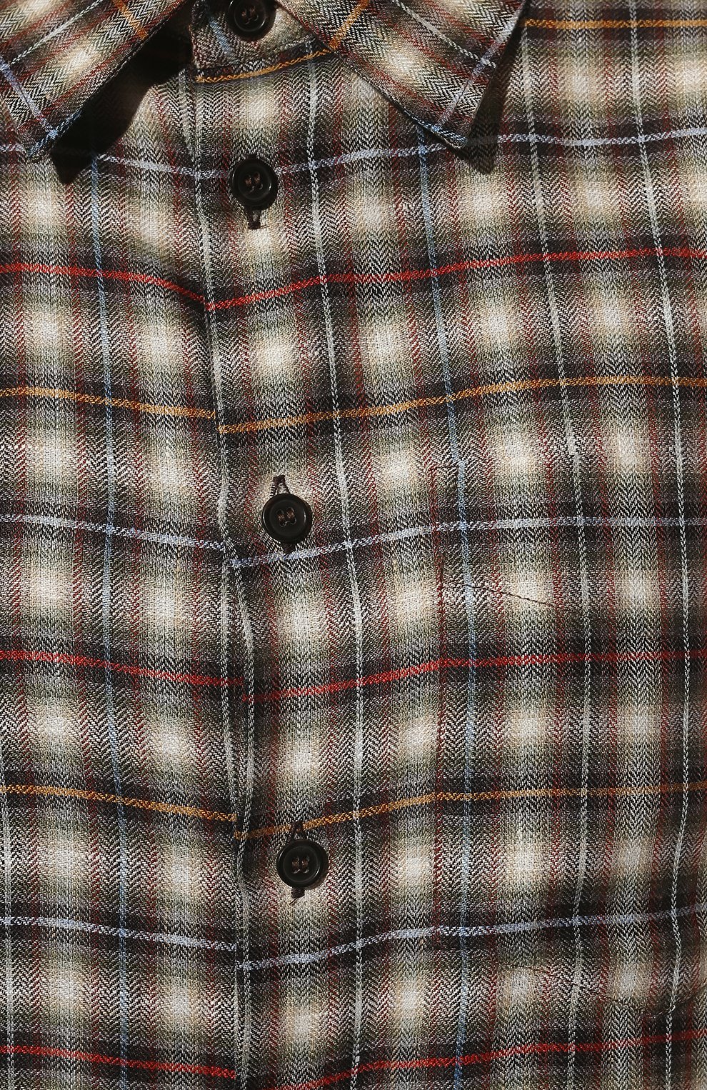 Льняная рубашка DSQUARED2 темно-бежевого цвета по цене 49450 руб., арт. S75DL0791/S54389, фото 5 Льняная рубашка DSQUARED2, арт. S75DL0791/S54389, фото 5