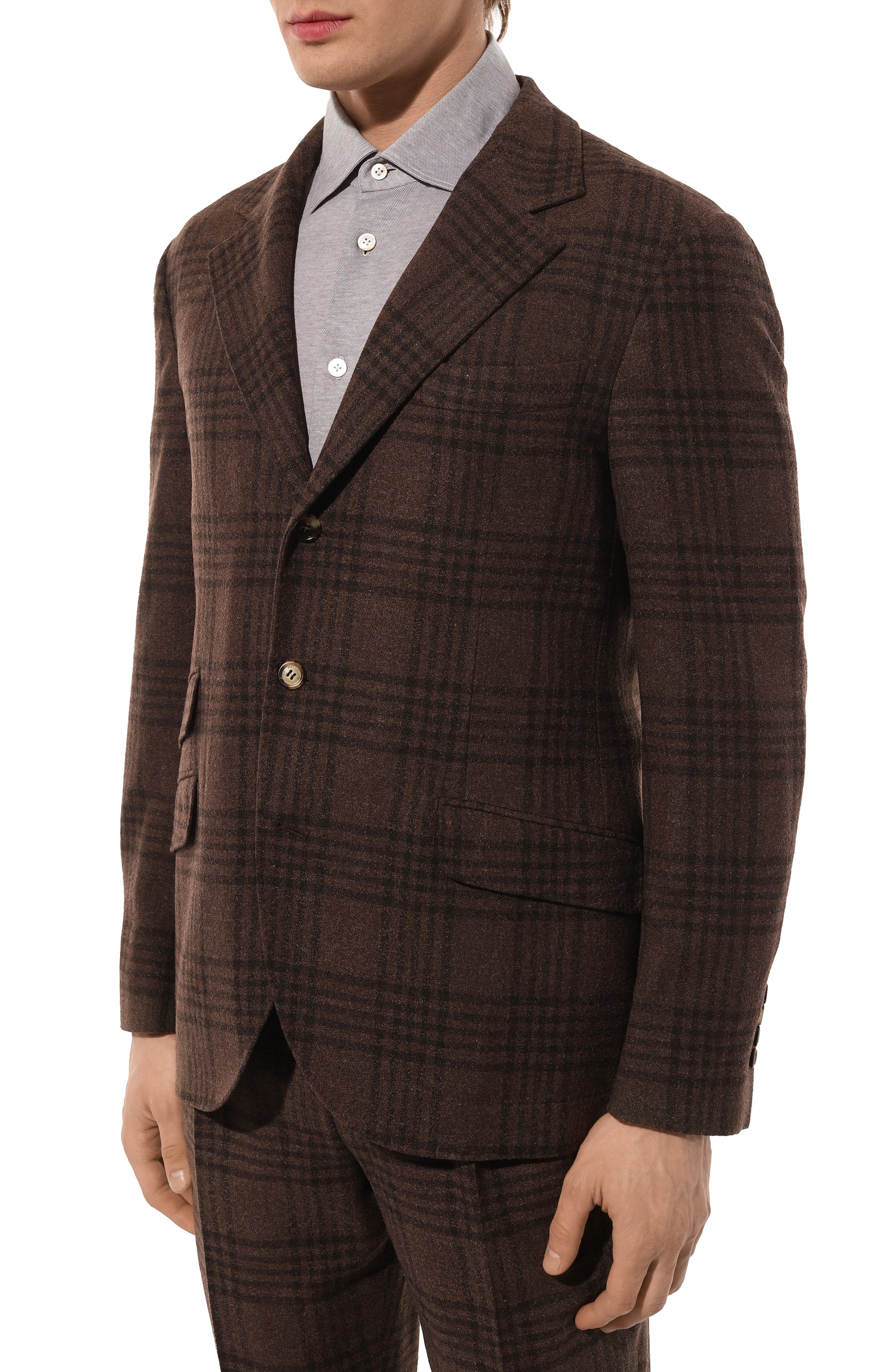 Костюм из шерсти и шелка BRUNELLO CUCINELLI, арт. MY437LDWH, фото 2