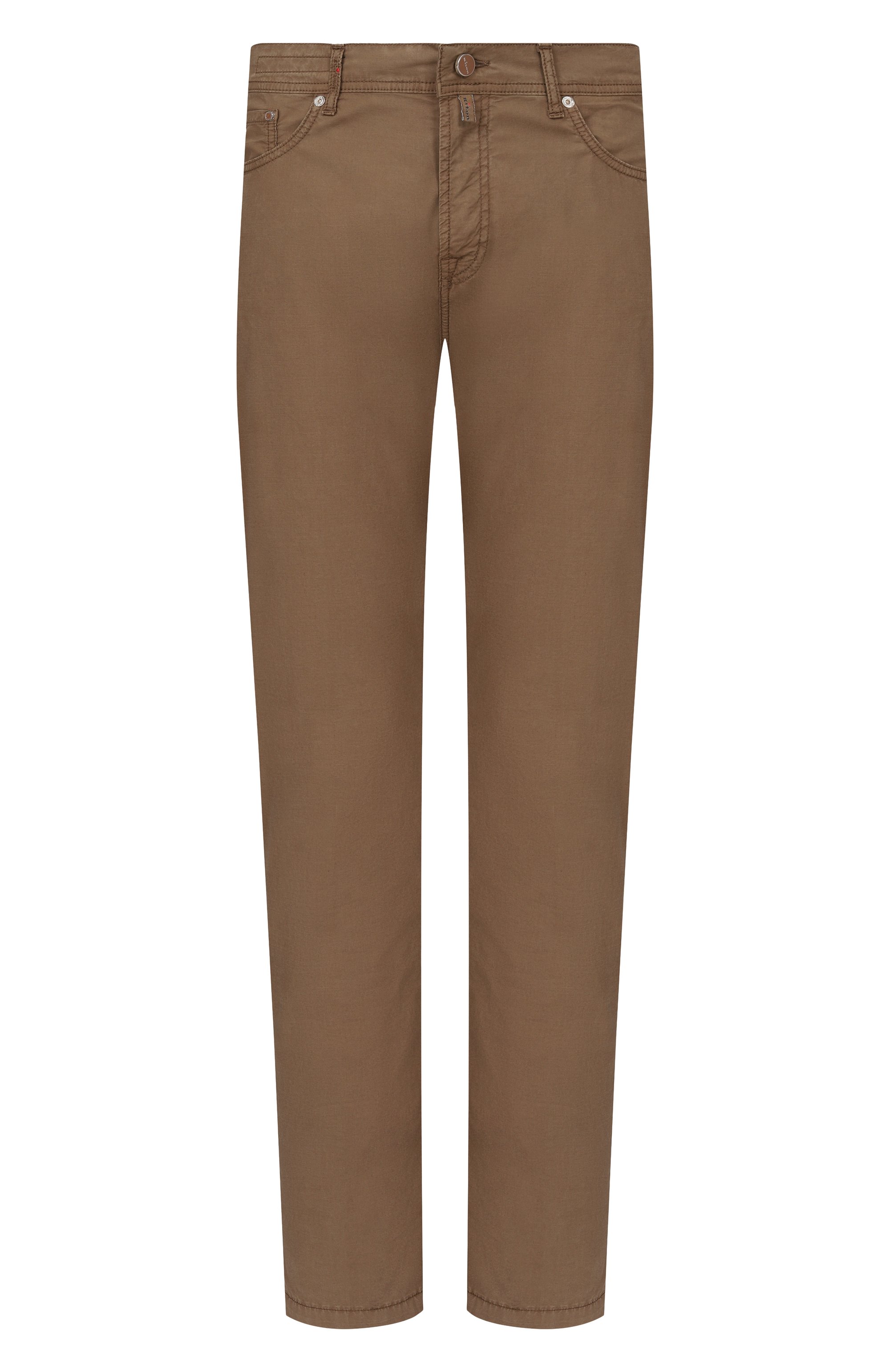 Брюки из хлопка и лиоцелла KITON, арт. UPNJS1K0610H, фото 1