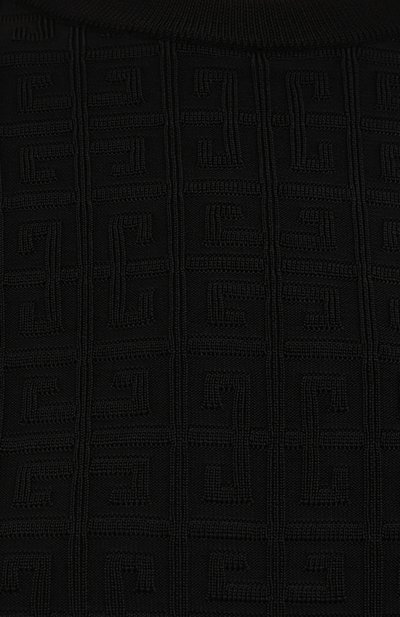 Пуловер из вискозы GIVENCHY черного цвета по цене 96050 руб., арт. BW90D94ZA4, фото 5 Пуловер из вискозы GIVENCHY, арт. BW90D94ZA4, фото 5