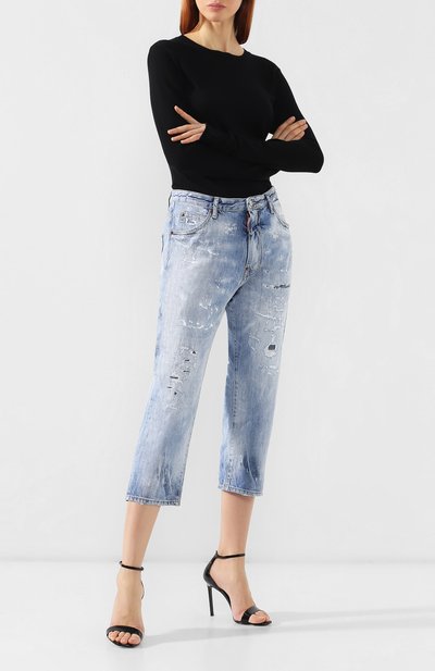 Укороченные джинсы DSQUARED2, арт. S72LB0178/S30309, фото 2