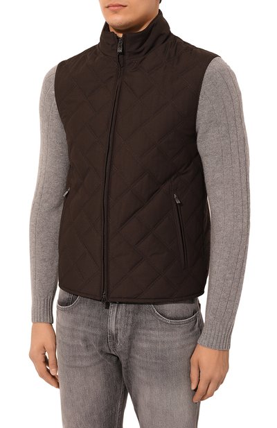 Жилет CORNELIANI коричневого цвета по цене 67000 руб., арт. 94C5G5-9420155, фото 3 Жилет CORNELIANI, арт. 94C5G5-9420155, фото 3