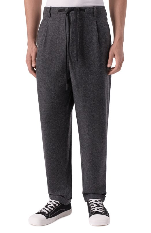 Брюки из шерсти и вискозы Andrea Ya'aqov 25M0RC35/W00L CASHMERE Серый  25M0RC35/W00L CASHMERE Фото 3