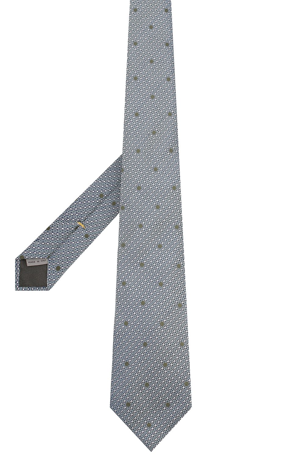 Шелковый галстук CANALI синего цвета по цене 8995 руб., арт. 18/HJ02082, фото 2 Шелковый галстук CANALI, арт. 18/HJ02082, фото 2