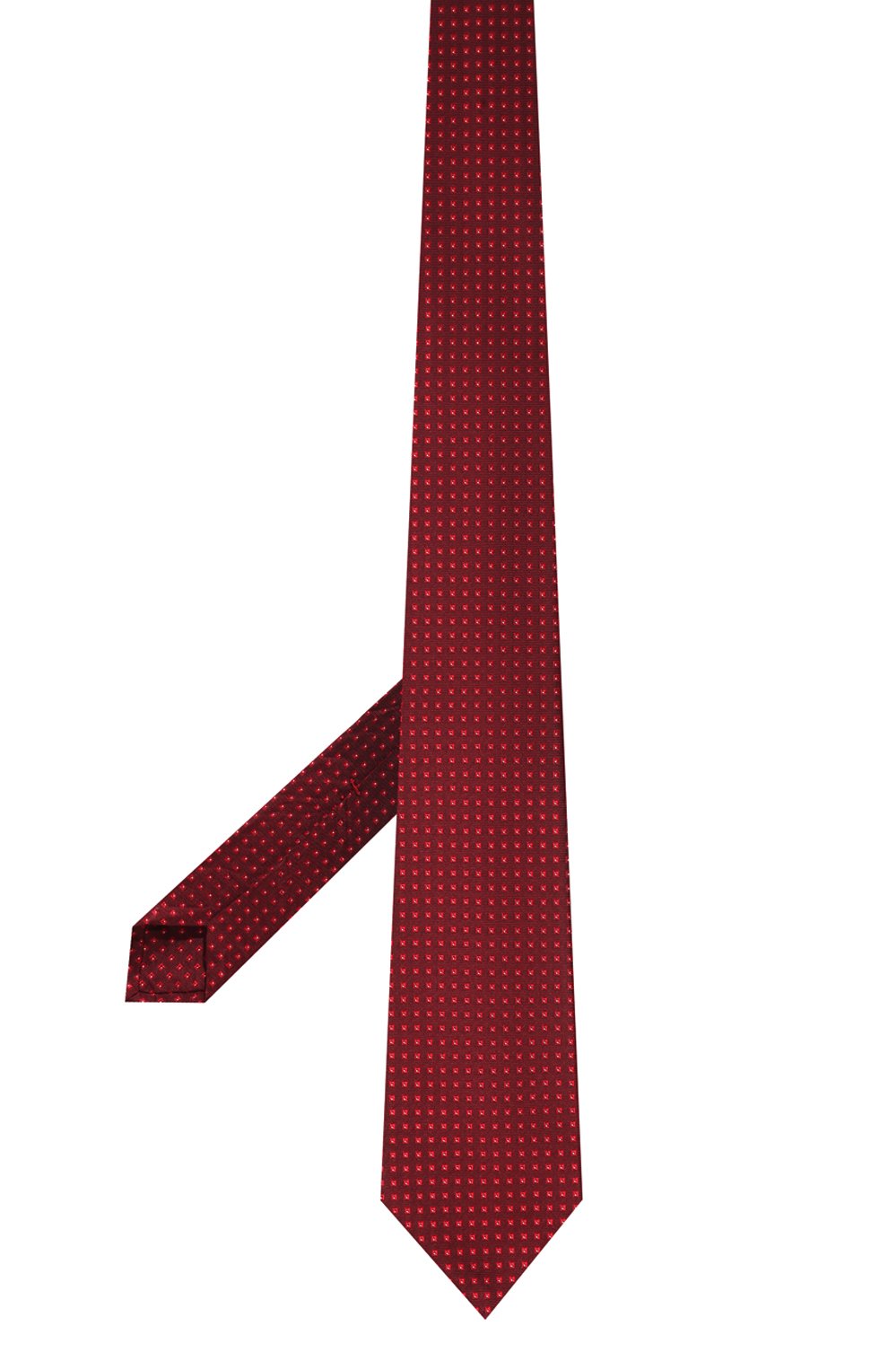 Шелковый галстук KITON бордового цвета по цене 29350 руб., арт. UCRVKLC03H02, фото 3 Шелковый галстук KITON, арт. UCRVKLC03H02, фото 3