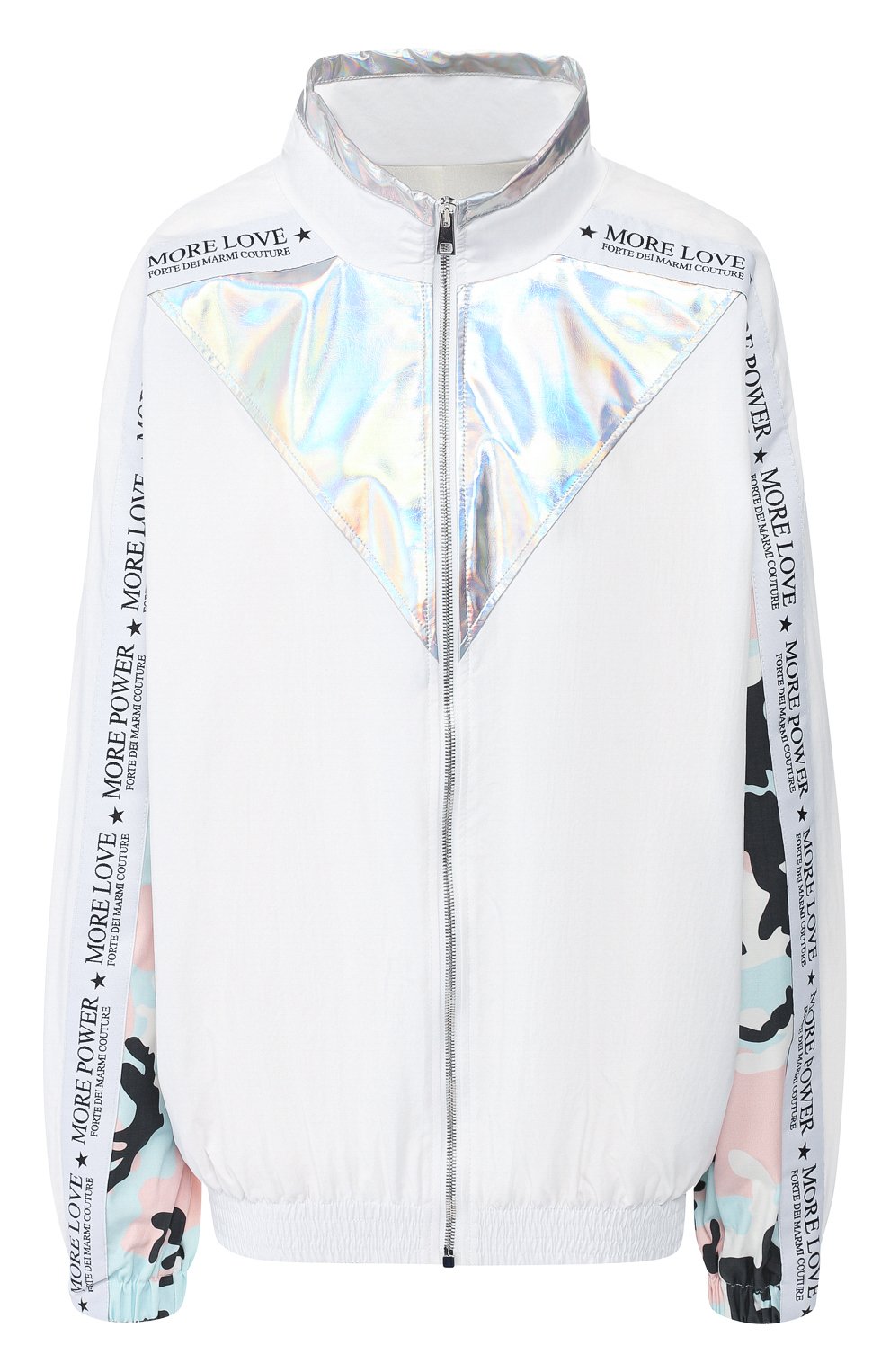 Куртка на молнии FORTE DEI MARMI COUTURE разноцветного цвета по цене 67350 руб., арт. FDMC SS19 6219, фото 1 Куртка на молнии FORTE DEI MARMI COUTURE, арт. FDMC SS19 6219, фото 1