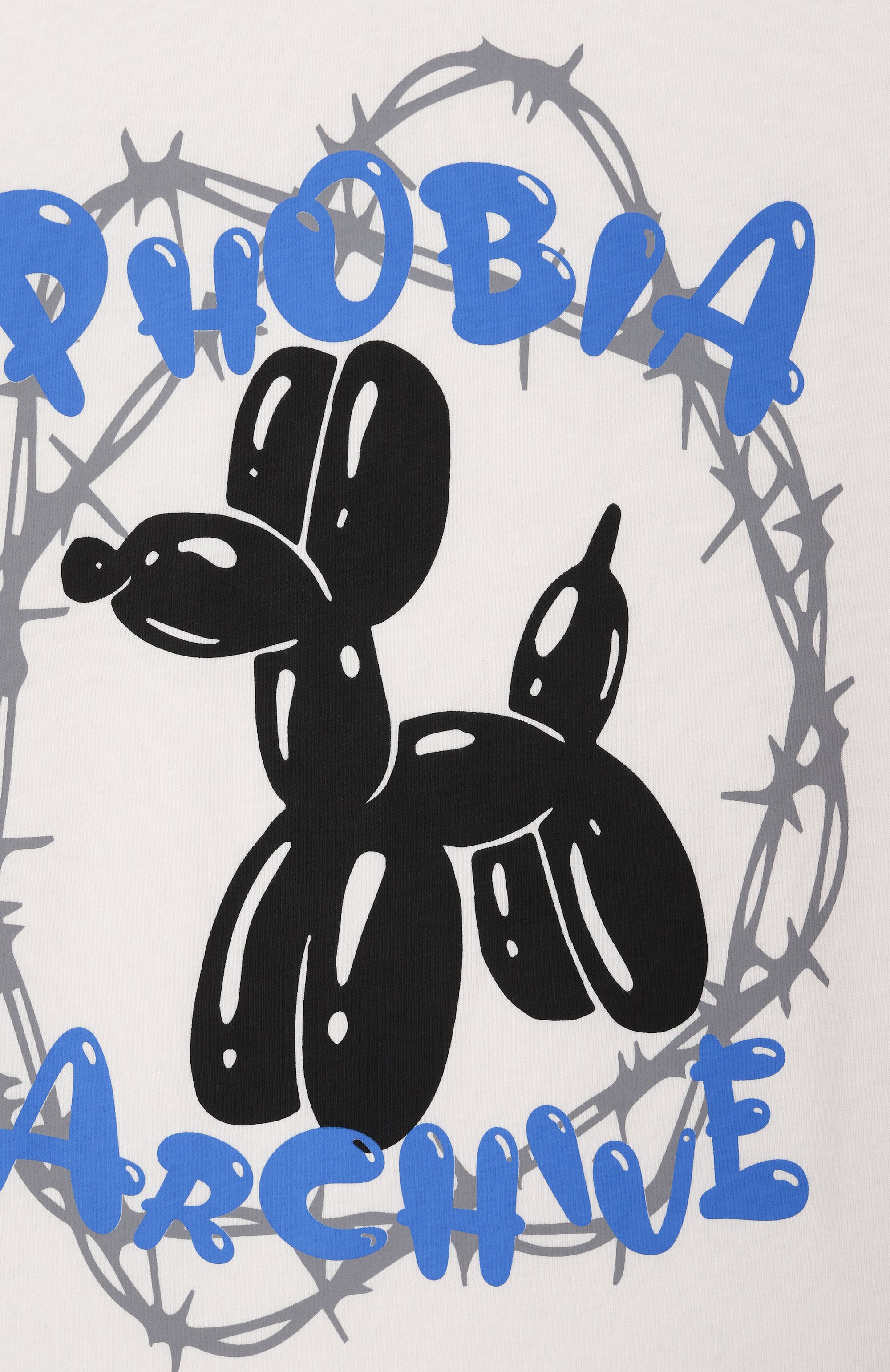 Хлопковая футболка PHOBIA ARCHIVE, арт. PHK00827, фото 3