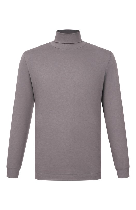 Водолазка из хлопка и кашемира Van Laack VL-PELIN01-XX/180083 Серый VL-PELIN01-XX/180083