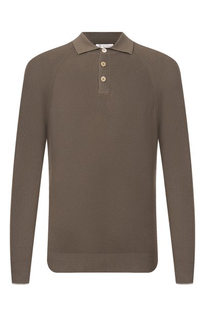 Хлопковое поло BRUNELLO CUCINELLI, арт. M29400105, фото 1
