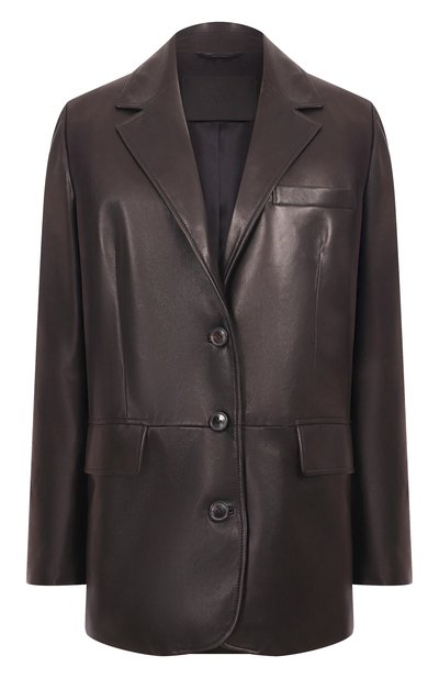 Женский кожаный жакет MVST, арт. M25.1PW.L009/BIG SIZE/NAPPA CREAM