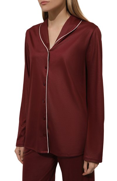 Хлопковая блузка HANRO, арт. 074985, фото 3