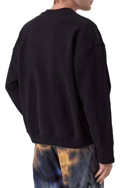 Хлопковый свитшот DIESEL, арт. A20025/0GEAD, фото 4