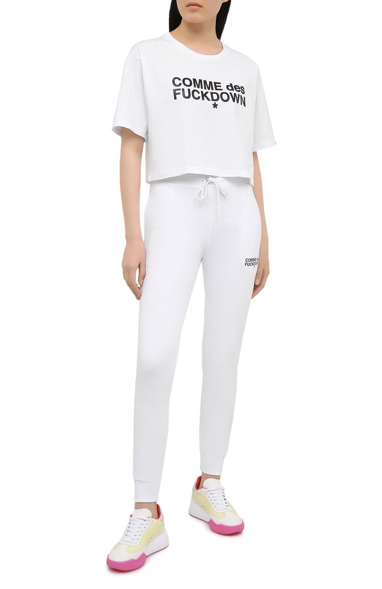 Хлопковые джоггеры COMME DES FUCKDOWN, арт. CDFD1353, фото 2