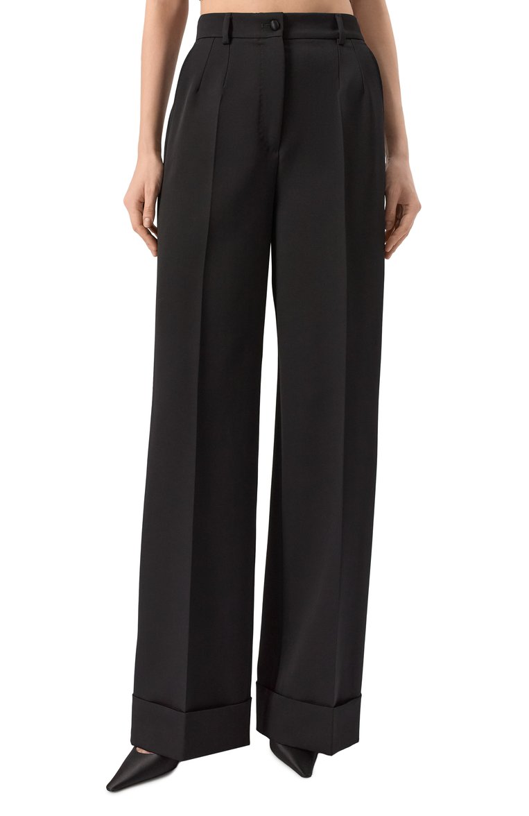 Шерстяные брюки DOLCE & GABBANA, арт. FTBM0T/FU21E, фото 1