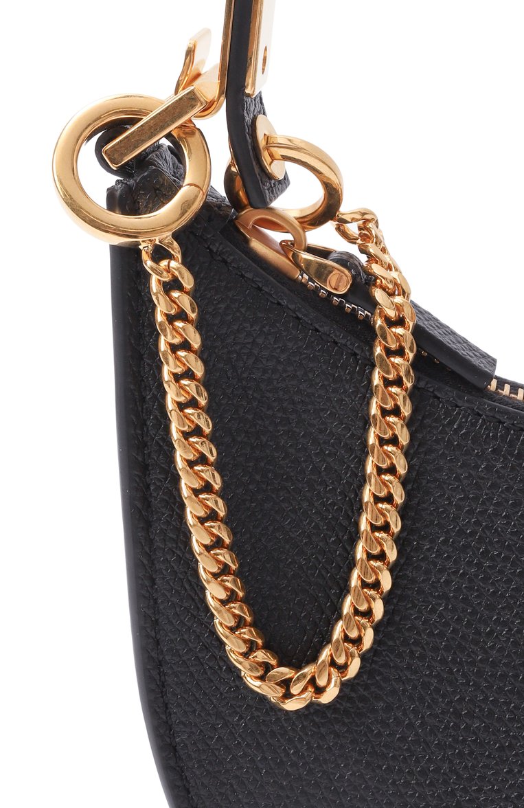 Женская сумка vlogo signature mini VALENTINO черного цвета, арт. 6W2P0W19/RQR | Фото 3 (Материал: Натуральная кожа; Размер: mini)