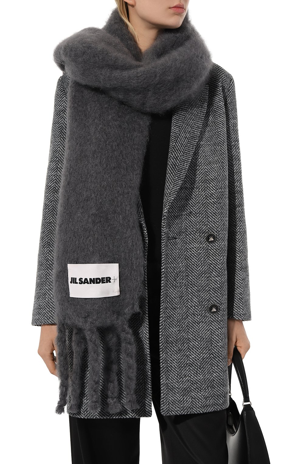Шерстяной шарф JIL SANDER, арт. J40TE0118/J40041, фото 3