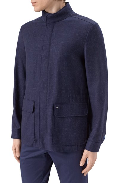 Куртка из шелка и кашемира STEFANO RICCI, арт. MDJ5100173/CE06HA, фото 3