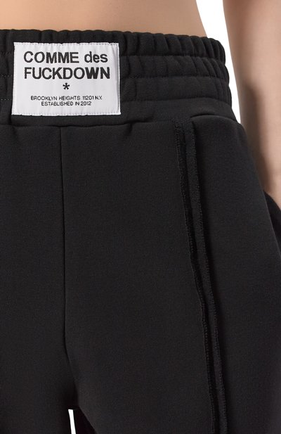 Хлопковые брюки COMME DES FUCKDOWN, арт. CFABW01364, фото 5
