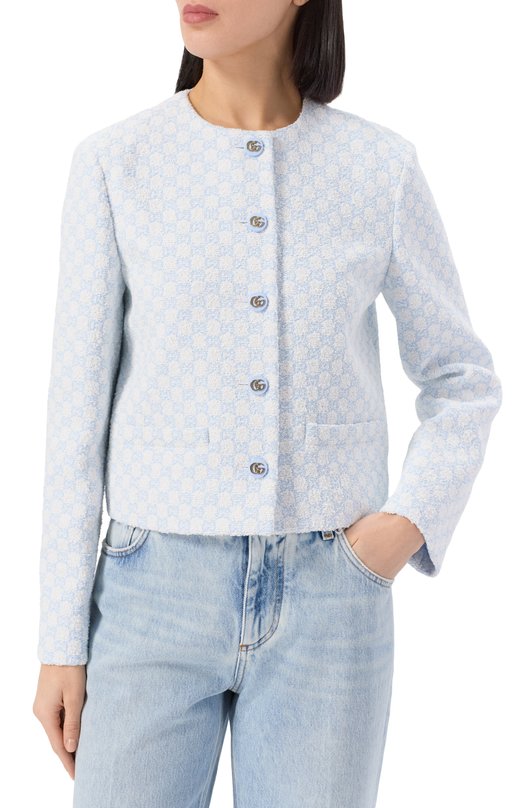 Жакет Gucci 835524/ZASUE Голубой  835524/ZASUE Фото 3