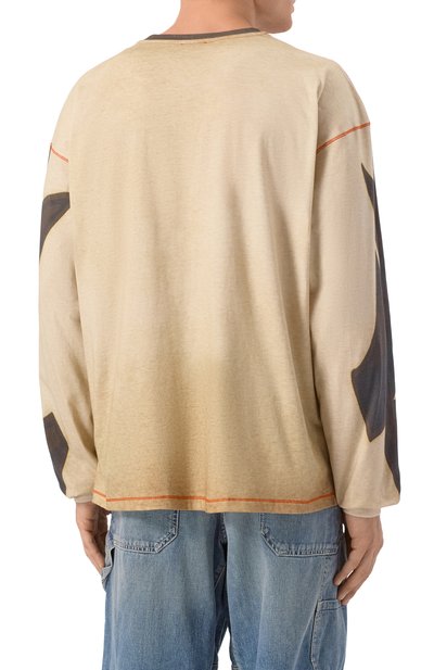 Хлопковый лонгслив DIESEL, арт. A21621/0BKBY, фото 4