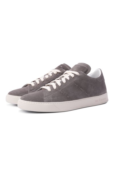 Мужские замшевые кеды KITON, арт. USSA421N01516