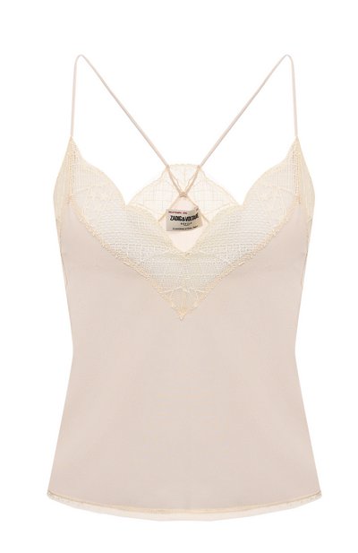 Шелковый топ ZADIG AND VOLTAIRE, арт. WWCR00207, фото 1