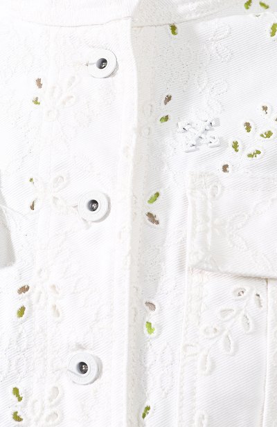 Джинсовая куртка OFF-WHITE, арт. 0WYE011S19D620510101, фото 5