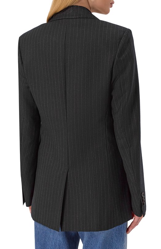 Шерстяной жакет Kiton D60510K0564G01 Чёрный  D60510K0564G01 Фото 4