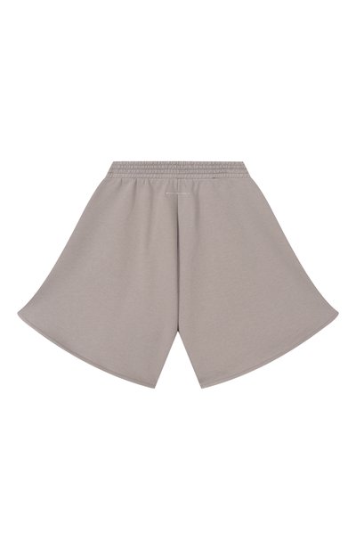 Хлопковые шорты MM6 серого цвета по цене 14650 руб., арт. M61005/MM02X, фото 2 Хлопковые шорты MM6, арт. M61005/MM02X, фото 2