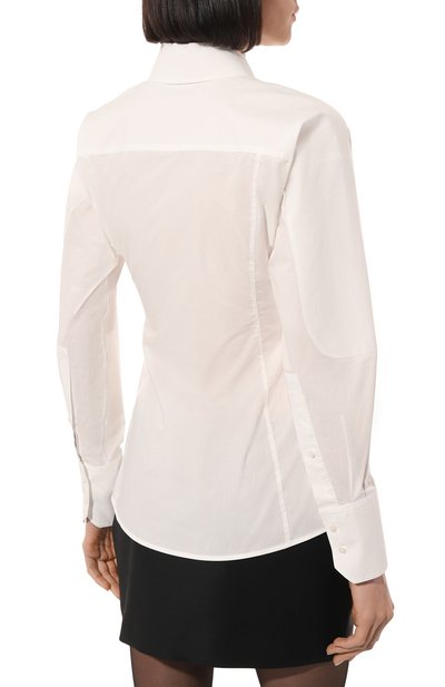 Хлопковая рубашка TRUSSARDI, арт. 56C00608-1T006183, фото 4