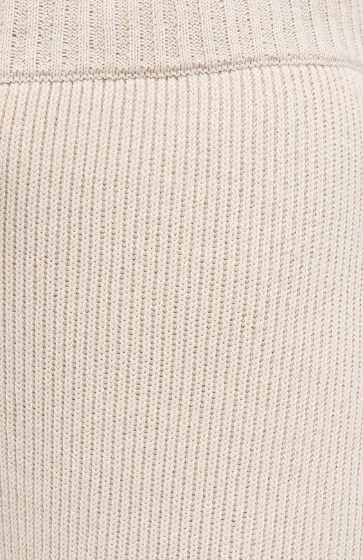 Хлопковые брюки Joseph Бежевый, фото 5