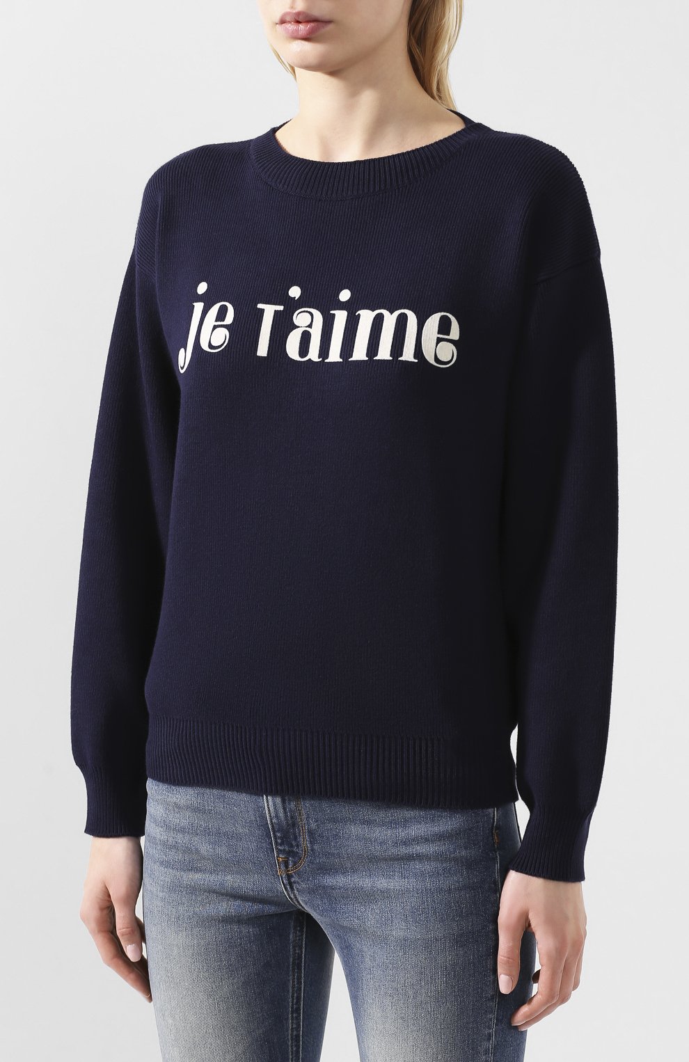 Хлопковый пуловер CELINE, арт. 2A27E821J, фото 3