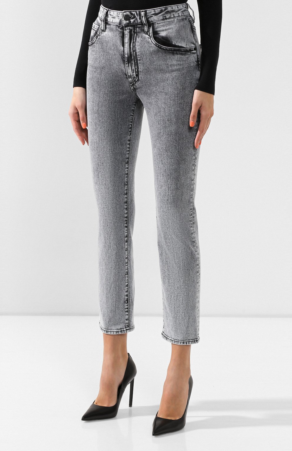 Джинсы DSQUARED2 черного цвета по цене 44300 руб., арт. S72LB0221/S30400, фото 3 Джинсы DSQUARED2, арт. S72LB0221/S30400, фото 3