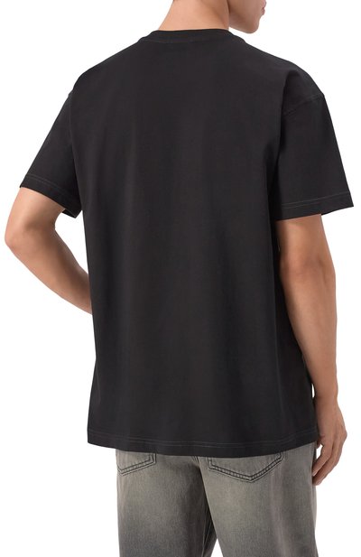 Хлопковая футболка DIESEL, арт. A19662/0QIAM, фото 4