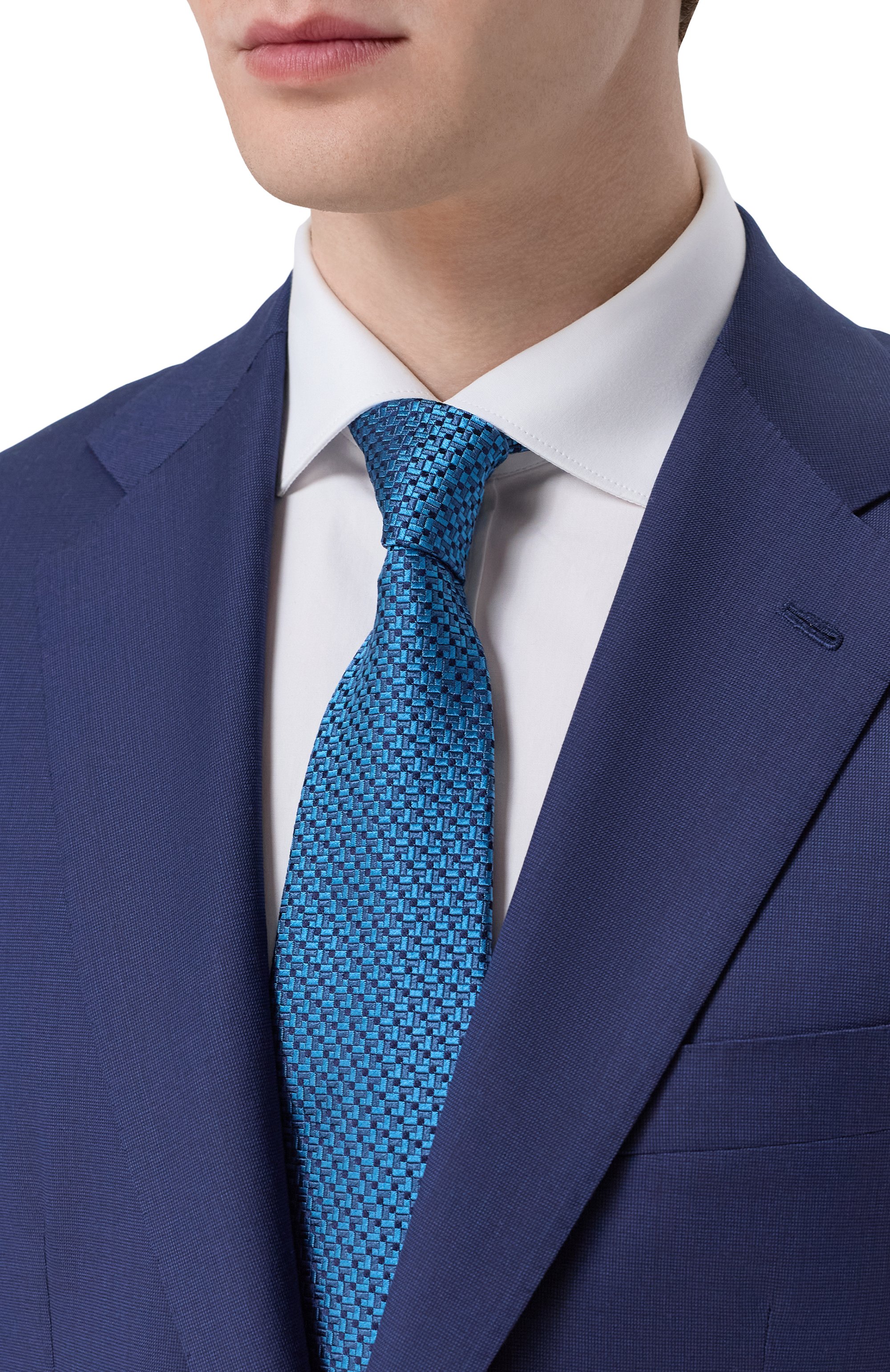 Шелковый галстук KITON, арт. UCRVKPC07L62, фото 2