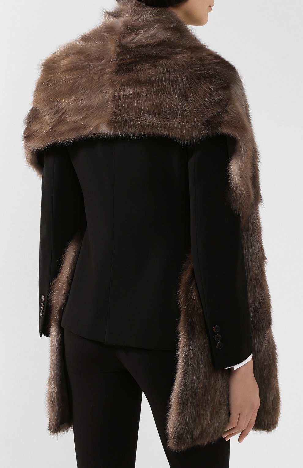 Шарф из меха соболя COLOR TEMPERATURE, арт. Б-10/897, фото 4