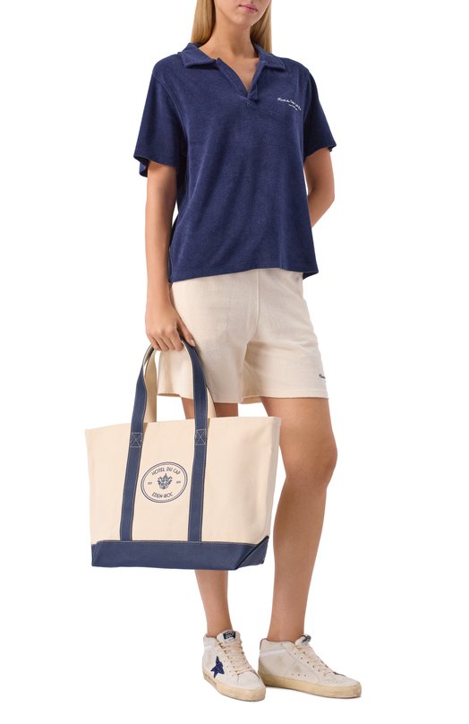 Сумка-тоут Sporty & Rich x Hotel Eden Roc Sporty and Rich BA00660673BE06 Кремовый  BA00660673BE06 Фото 3