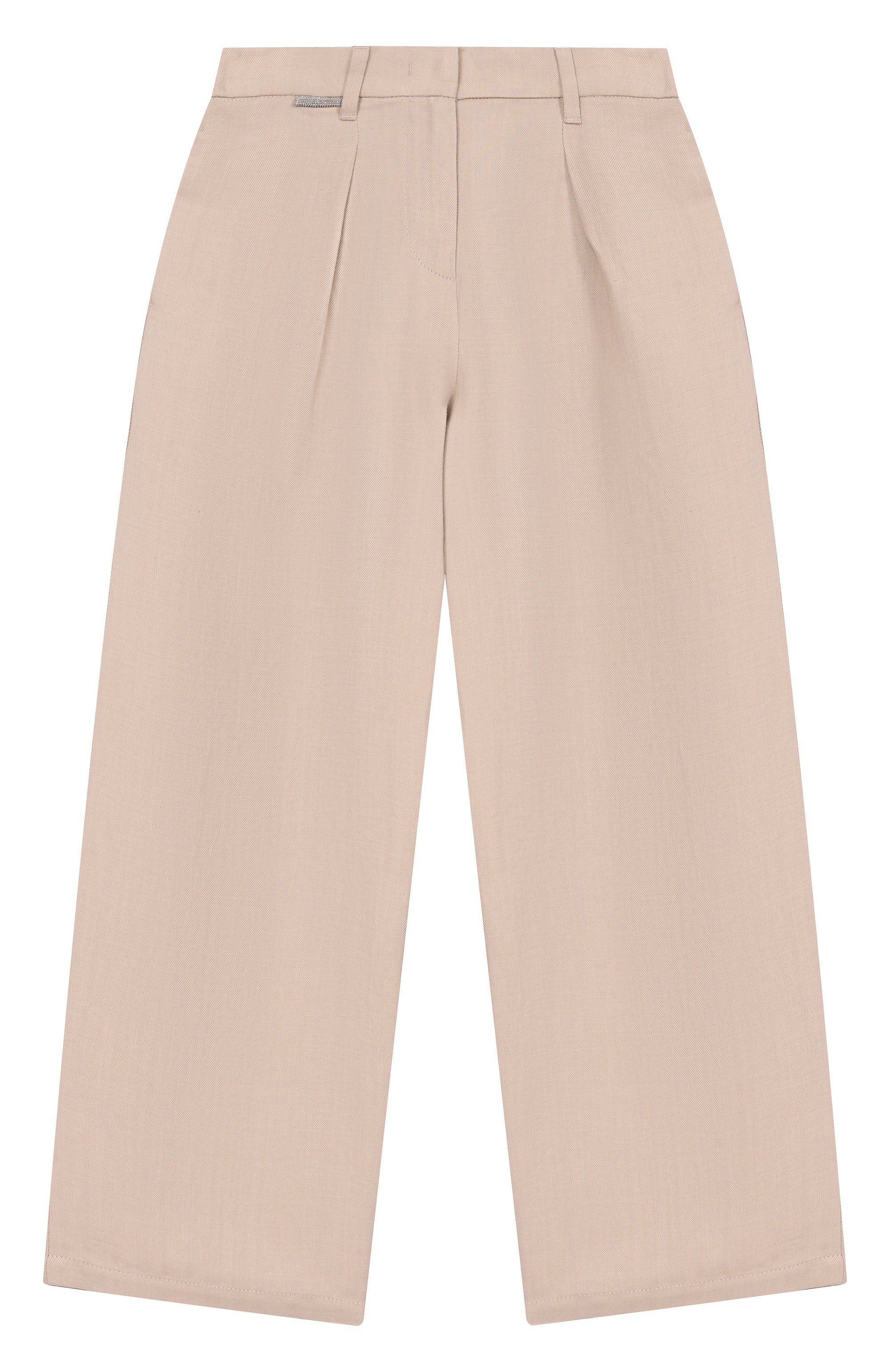 Брюки из вискозы и льна BRUNELLO CUCINELLI, арт. BH126P214B, фото 1