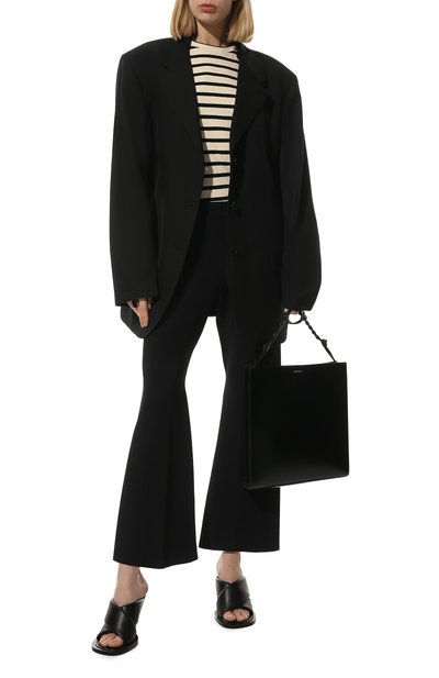 Хлопковая футболка JIL SANDER, арт. JPPU707524-WU247518, фото 2