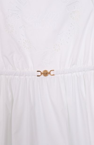 Хлопковое платье VERSACE, арт. 1018151/1A13100/8A-14A, фото 3