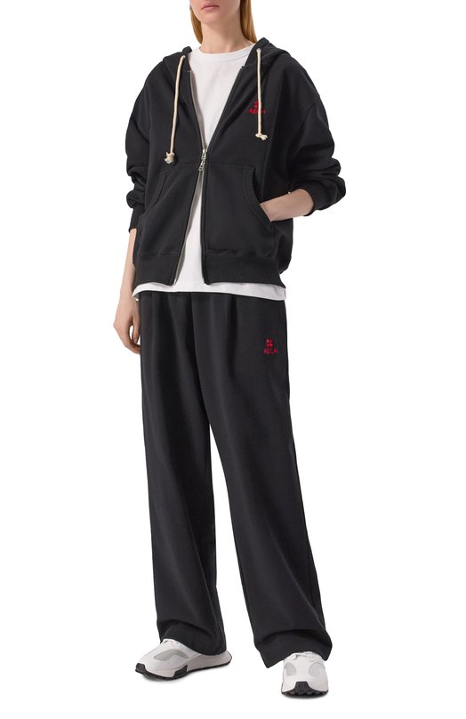 Хлопковая толстовка AECA WHITE AWCMFWBDTSZSO001C0.BLACK (XL) Чёрный  AWCMFWBDTSZSO001C0.BLACK (XL) Фото 2
