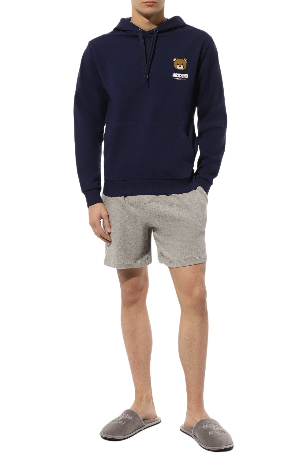 Хлопковое худи MOSCHINO, арт. A1790/4413, фото 2