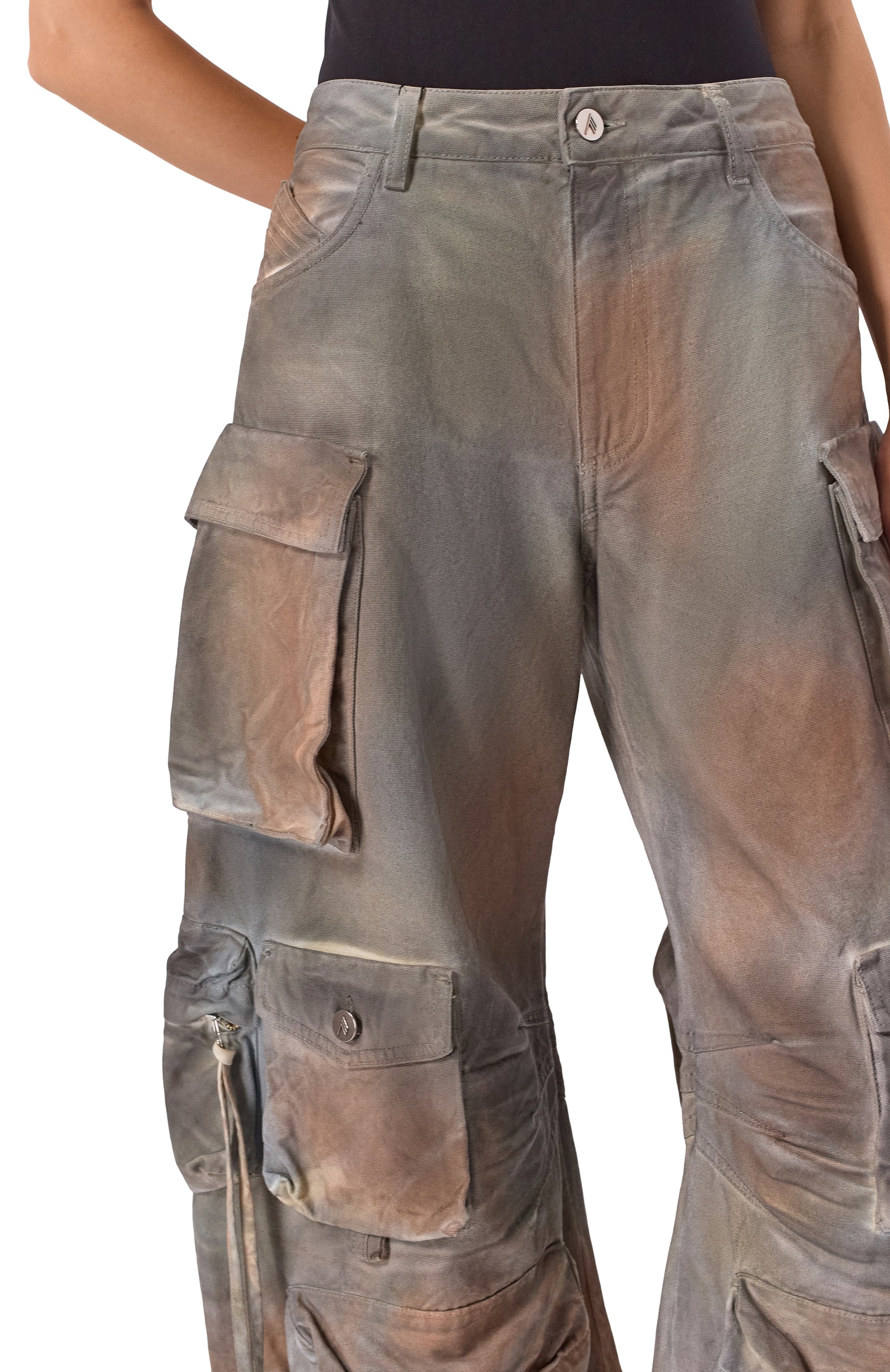 Джинсы-карго THE ATTICO, арт. 251WCP00084/DDD109TR, фото 5